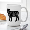 thumbnail image 6 of CafePress - Black Sheep - 15 oz Ceramic Large White Novelty Mug, 6 of 6
