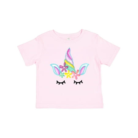 

Inktastic Unicorn Face Gift Toddler Toddler Girl T-Shirt
