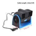 thumbnail image 4 of Dweekiy Ventilador de refrigeración para Coche, Ventilador de refrigeración eléctrico de 12 V para vehículo, Mini Enfriador de Aire silencioso de Velocidad Ajustable, 4 of 5