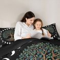 thumbnail image 5 of Homewish Teens Tree Of Life 3-Piece Full Size Comforter Sets,Bohemian Boho Bedding Comforter Set,Exotic Style Lightweight Bedding Sets,Super Cozy Room Decor,Reversible, 5 of 8