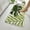 Rectangle B 17" x 29", variant on PABUBE Monstera Leaf Bathroom Rug, 24"x32", Cute Green Plush Bath Mat, Fluffy Soft & Absorbent, Non-Slip and Machine Washable Bath Rug for Bathroom Floor