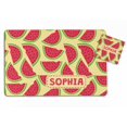 thumbnail image 1 of Printtoo Watermelon Print Personaized Gift For Kids Placemat & Coaster Set For Girls,Boys Gift,Christmas Gift-11x17 Inch, 1 of 6
