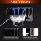 thumbnail image 5 of 2pcs Faros Auxiliares Lupa 220w Para Auto Moto Con Estrobo, 5 of 8