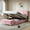 Beige, variant on Harper & Bright Designs Velvet Upholstered Storage Ottoman, Storage Bench with Metal Legs for Bedroom Living Room, Beige