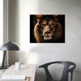 thumbnail image 3 of Nawypu Barbary Lion Pictures Canvas Wall Art For Living room Prints Poster Printing、Bedroom、Office 、Decorations With Framed, 3 of 4