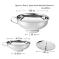 thumbnail image 3 of Unbranded Stainless Steel Funnel Set, Silver - 3pcs, 3 of 6