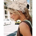 thumbnail image 2 of AWAYTR Tie-Back Triangle Cotton Bandana Floral Boho Multicolor 2 Pack, 2 of 7