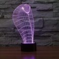 thumbnail image 5 of 3D Illusion Lamp LED Cobra Night Light Snake Animal Toys 7 Color Changing Touch Sensor Desk Table Lamp, 5 of 5