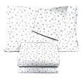 thumbnail image 3 of Saturday Park Stars 100% Organic Kids' Cotton Sheet Set Queen, 3 of 8