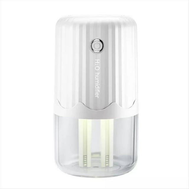 Humidificador USB de Gran Capacidad con Doble Pulverización, Funcionamiento Silencioso, Luz y Difusor de Aroma para el Hogar y la Oficina. A