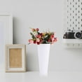 thumbnail image 4 of ETHZZLE Farmhouse Flower Bucket Flower Container White Iron Gardening Supplies 1Pack, 4 of 8