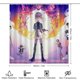 thumbnail image 2 of Jentry Chau contra el inframundo-theme 4-Piece Shower Curtain Set with Rugs, Waterproof Bathroom Decor Set Includes Bath Mat, U-Shaped Rug, Toilet Lid Cover and Curtain with Hooks, 2 of 6