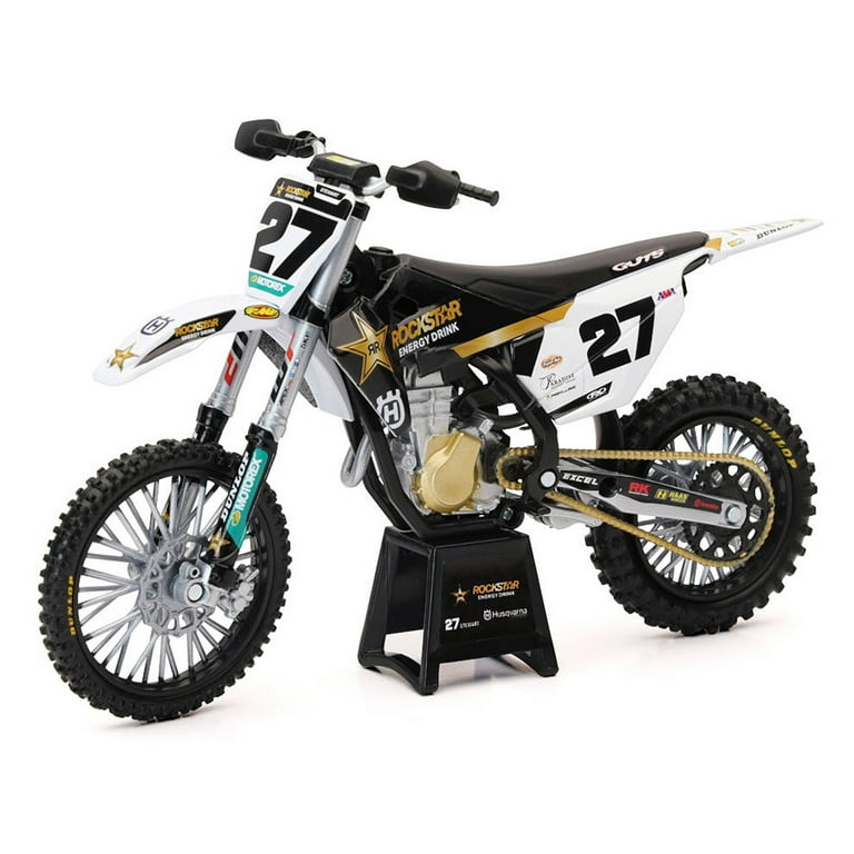 専用　Husqvarna Rockstar Energy Drink 1/32 Husqvarna FC450 Motorcycle #27 Malcolm Stewart 