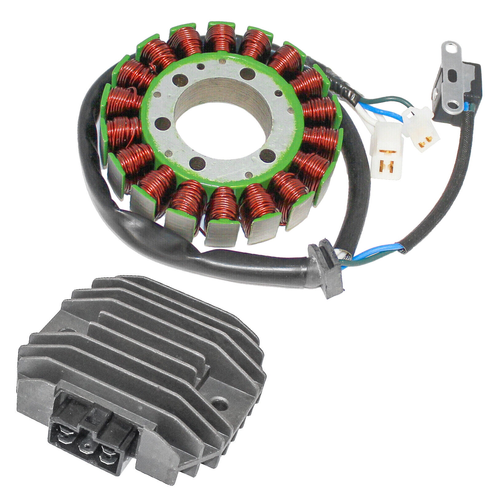 5 Pin Regulator Rectifier & Plug for Yamaha FZR600R YZF600R YZF-R1 YZF