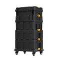 thumbnail image 4 of 4 Tier Heavy Duty Rolling Tool Box, Stackable Modular Tool Storage Organizer System with Drawers for Garage Workshop, 4 of 8