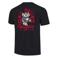 thumbnail image 3 of Youth Black Wisconsin Badgers Comfort Colors Mascot Overlay T-Shirt, 3 of 3