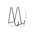 thumbnail image 2 of Metal Frame Stand for Display 2Pcs Heavy Duty Black Easel Photo Holder, 2 of 5