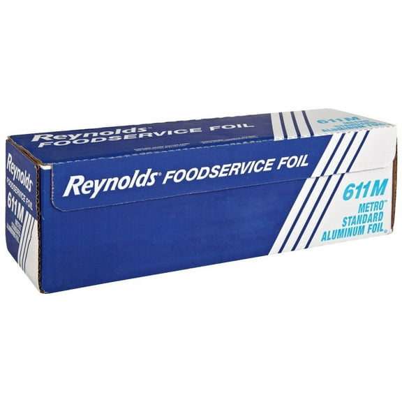 Reynolds Wrap 611M Metro 12 in. x 1,000 ft. Standard Gauge Aluminum Foil Roll (1/Carton)