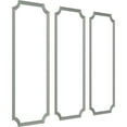 thumbnail image 2 of Ekena Millwork 28"W x 72"H Oxford Smooth Panel Moulding Kit (Triple Panel), 2 of 10