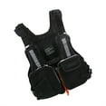thumbnail image 3 of facefd Buoyancy Vest Adults Jacket Safety for Water Ski Wakeboard black, 3 of 6