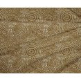 thumbnail image 4 of oneOone Polyester Lycra Brun Tissu Floral Bloc Robe Tissu Tissu Imprimé par la Cour 56 Pouces de Large, 4 of 4