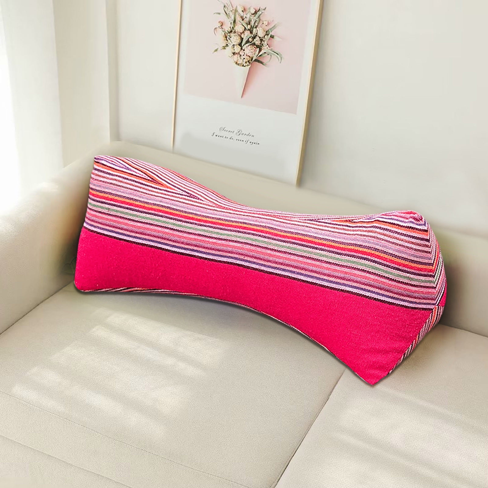 3 Packs Buckwheat Pillow for Neck Pain Relief Cervical Support Pillow with Ergonomic Design for Adults Home Office Travel Buckwheat Filled Pillow Core Orthopedic Bedding