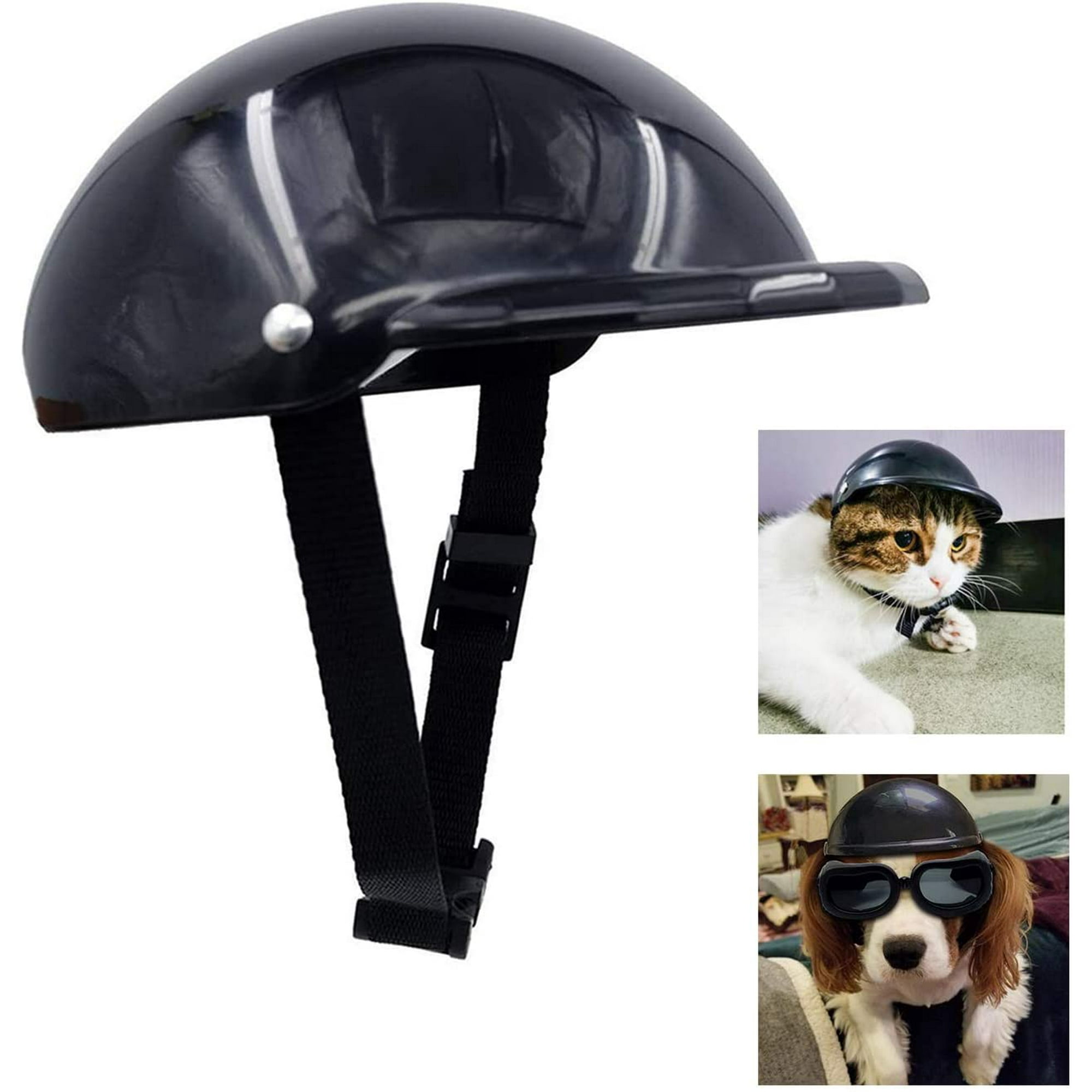 Pet Dog Helmet Hardhat for Puppy Chihuahua Blind Dogs Motorcycles Bike Walking Ridding Outdoor Activities to Protect for Small Medium Large Doggie Head Sunproof Rainproof Pet Dog Helmets Walmart