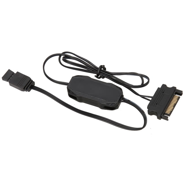 RGB Fan Controller, ARGB Controller 5V 3Pin Simple Button Multiple Lighting Modes for Light Boards for Lamps