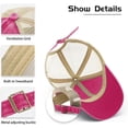 thumbnail image 6 of Wuqi It's Almost As Hot As My Husband Hats for Womens Fashion Washed Distressed Baseball Cap, 6 of 6