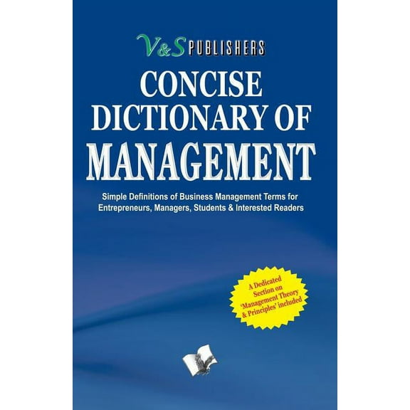 Concise Dictionary of Management (Paperback)