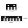 thumbnail image 2 of Miangastore 2pcs Aquarium Weir Comb Fish Tank Acrylic Aquarium Weir Comb Fish Tank Anti-overflow Accessory, 2 of 9