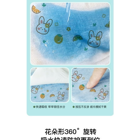 

landege 10 Pcs Disposable Bibs Convenient Bibs Adorable Pattern Burp Cloths Individually Wrapped Bibs for Infants Portable Baby Drooling Bib