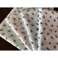 thumbnail image 2 of Cotton Tablecloth Floral Print Tiny Flower Dots Blue, 2 of 2
