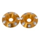 thumbnail image 1 of Control remoto Metal Trasero Juntas de ala 1/8 Fortalecimiento desmontable La actualización de la modificación de la protección de la cola Reemplace las piezas Paquete de oro de 2 sidaley FN001232-07, 1 of 7