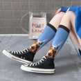 thumbnail image 5 of Logiee Close-Up Curious Squirrel Print Gift Stocking Stuffers,Adult Stockings,Novelty Socks,Funny Socks Birthday Running Walking Sleeping, 5 of 6