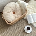 thumbnail image 2 of Outdoor Cushion Chair Cushions for Dining Chairs Simple Solid Color Window Mat Futuan Dining Chair office Cushion Sofa Round Backrest Soft Skin Not Easy To Deform 16x16In, 2 of 7
