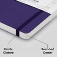 thumbnail image 6 of myPAPERCLIP Limited Edition Notebook, Soft Cover, A5 (5.83" x 8.27"), Ruled, Amethyst, 6 of 6
