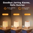 thumbnail image 2 of Máquina de sonido Sunrise Alarm Clock Wkzay con 30 sonidos para dormir, 2 of 9