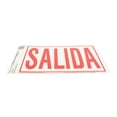 thumbnail image 2 of Letrero Salida Pared Plastico 25.4X20.2 Cm, 2 of 3