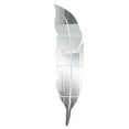 thumbnail image 1 of Vaidha Feather Shaped Mirror Wall Sticker Bedroom Home Decor Decorative Wall Sticker, 1 of 1