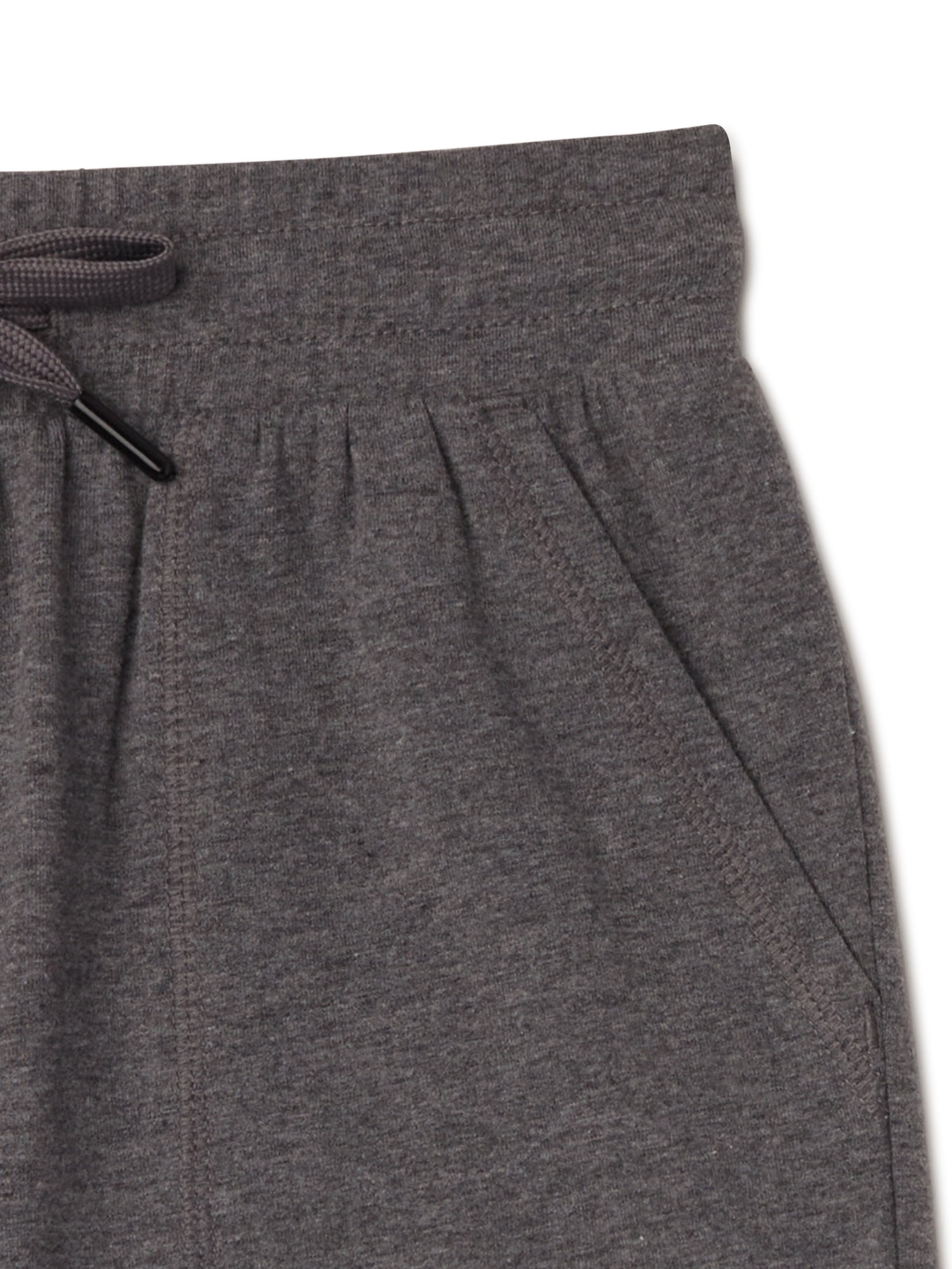 Athletic Works Boys Jersey Knit Joggers, 2-Pack, Sizes 4-18 & Husky