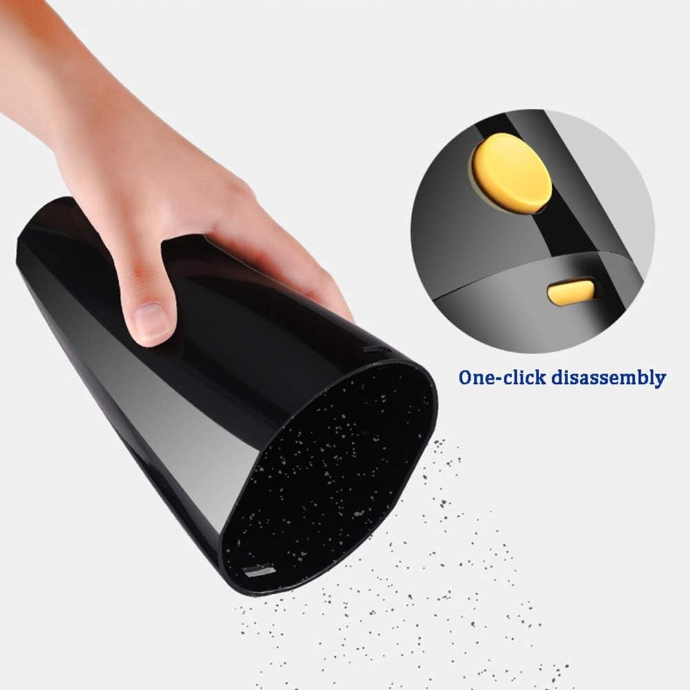 Car Vacuum Cleaner Portable Handheld Vacuum Cleaner with Cleaner HEPA Filter, Wet and Dry Double Use, Handheld Vacuum Cordless for Animal Hair,Black (White)