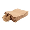 thumbnail image 1 of Sac en Papier Réutilisable, Grande Capacité Sacs de Courses en Kraft Résistants aux Déchirures 50 Pcs Haute Résistance Portables avec Poignées pour Usage Domestique pour Restaurant, 1 of 8