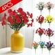 thumbnail image 1 of Set de 4 Flores Artificiales Realistas para Decoración Exterior | Flores de Seda Resistentes a La Intemperie | Juego de 4 Flores Artificiales, 1 of 5
