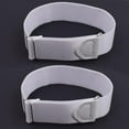 thumbnail image 3 of Mens Adjustable Elastic Shirt Sleeve Arm Garter Holder Armband Accessories - White, 3 of 4