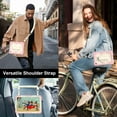 thumbnail image 4 of Dteck Case for Samsung Galaxy Tab A9+/ A9 Plus Case 11 Inch with Hand Strap Kickstand/Shoulder Strap,Sturdy Shockproof Galaxy A9 Plus Tablet Case 2023 SM-X210/X216/X218,Rosegold+Beige, 4 of 7