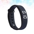 thumbnail image 3 of Pulsera deportiva impermeable PENGJTMXG podómetro fitness pantalla táctil LED Monitor de temperatura negra, 3 of 5