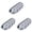 Light Grey-3Pcs, variant on Weighted Pencil Grips, Soft Silicone Handwriting Aid, Adjustable Pen Grip for Pencils and Pens, Hand Tremor Control, Fine Motor Skills, Penmanship Practice for Use by Elderly and Special Needs