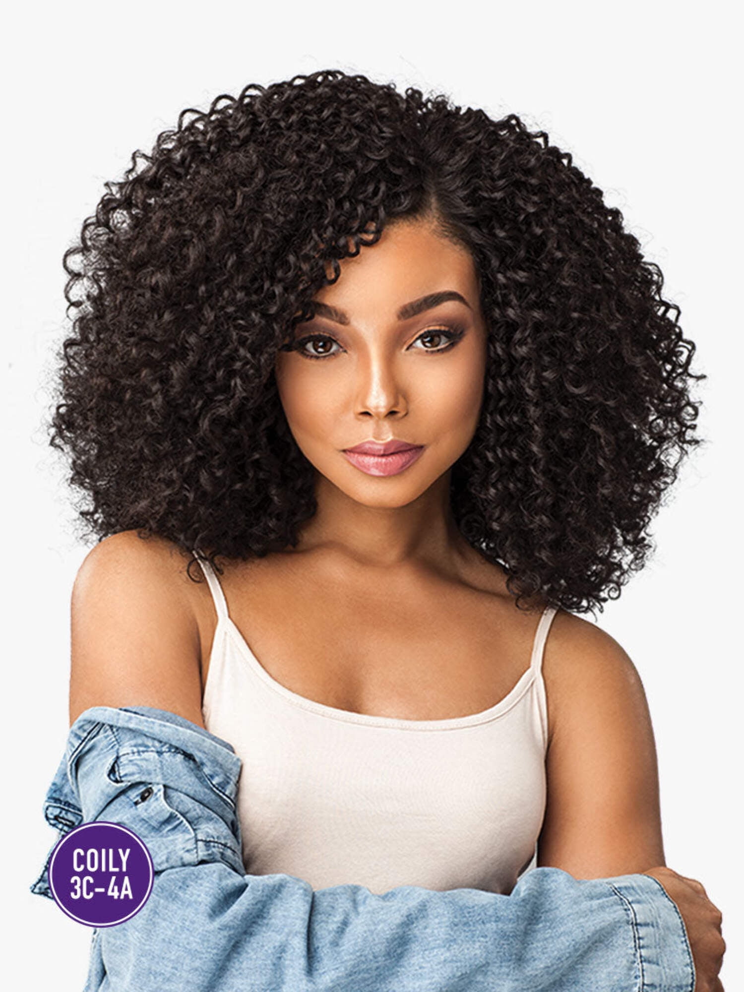 Sensationnel Synthetic Lace Front Wig Empress Edge Curls Kinks & Co The Rule Breaker (T1B/27)