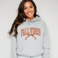 thumbnail image 4 of Varsity Fall Vibes Coquette - Women's Hoodie, 4 of 12